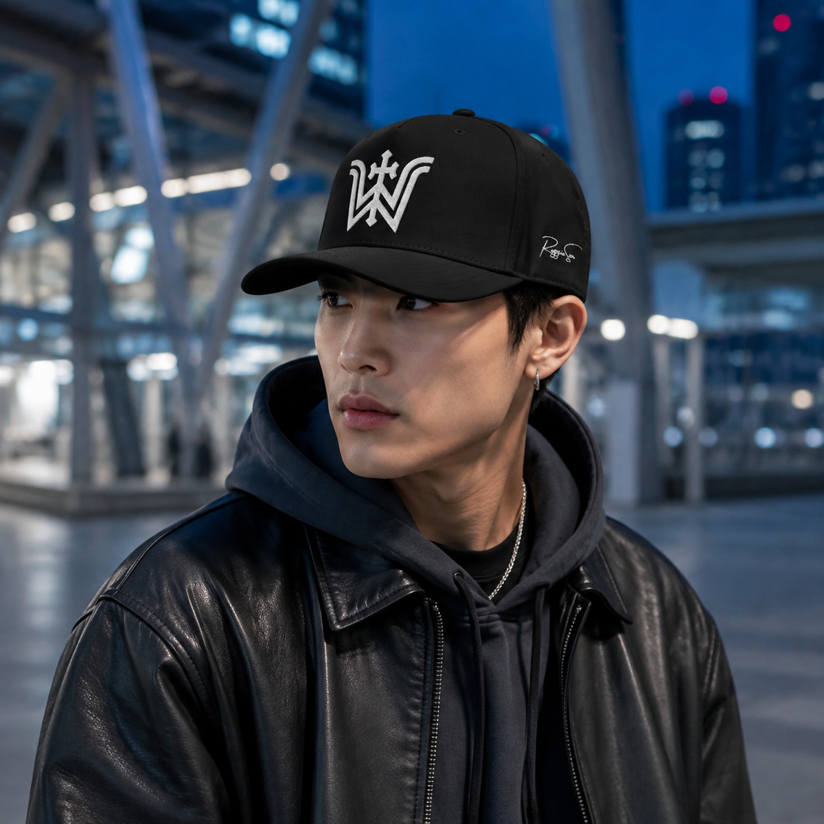 Emblem 5 panel cap
