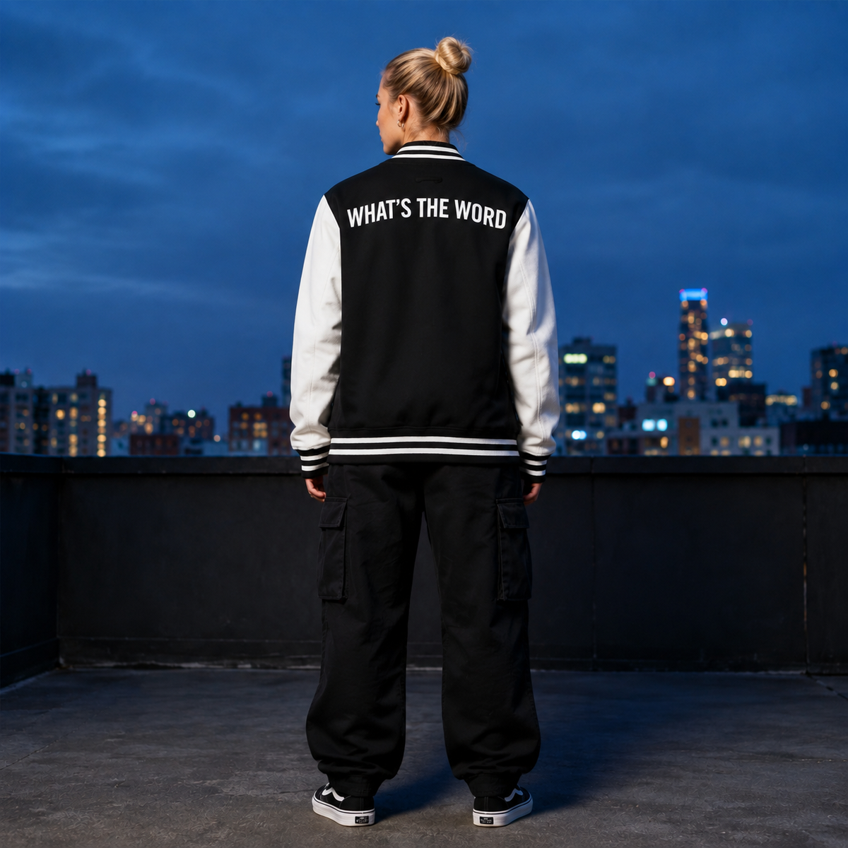 Heavyweight Emblem letterman jacket