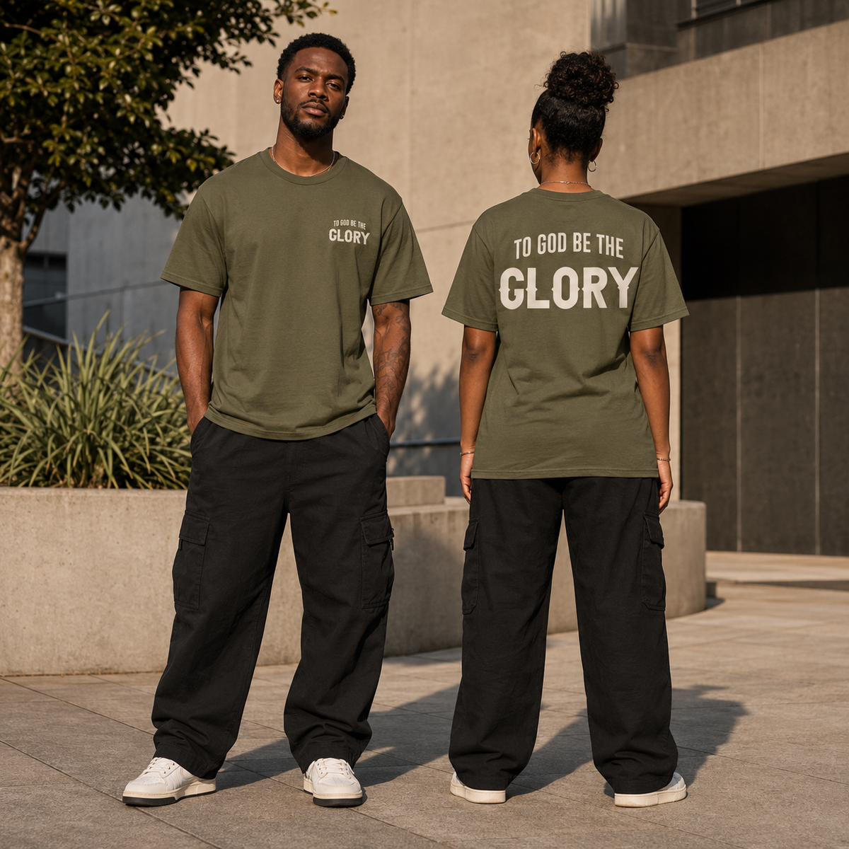 To God be the GLORY Unisex premium t-shirt
